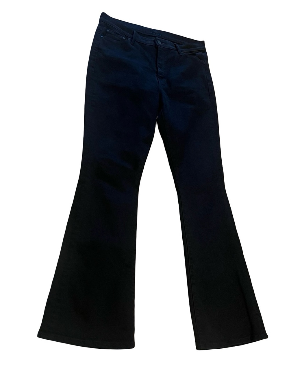 Mother The Weekender Black Jeans Pitch Sz 33 Boho Travel Hippie Country Western